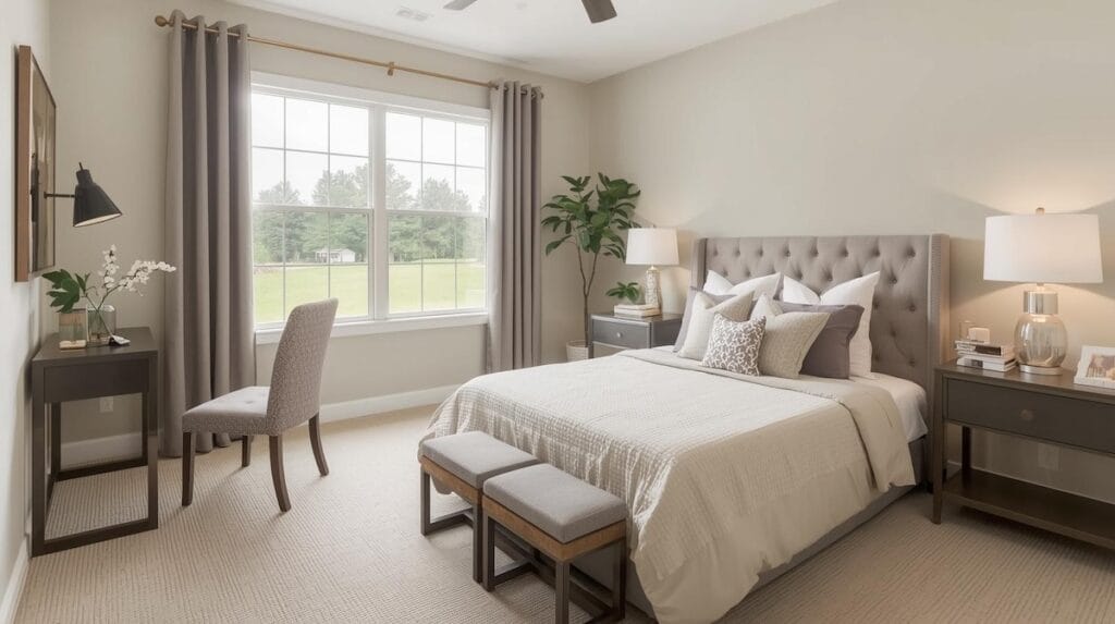 Room by room home staging guide showing a staged flex space in a Tulsa home