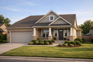 Well-maintained Tulsa-area single-family home representing how long does it take to sell a home in Tulsa