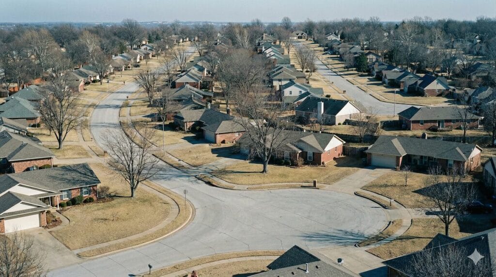 Tulsa suburban housing market overview in winter
