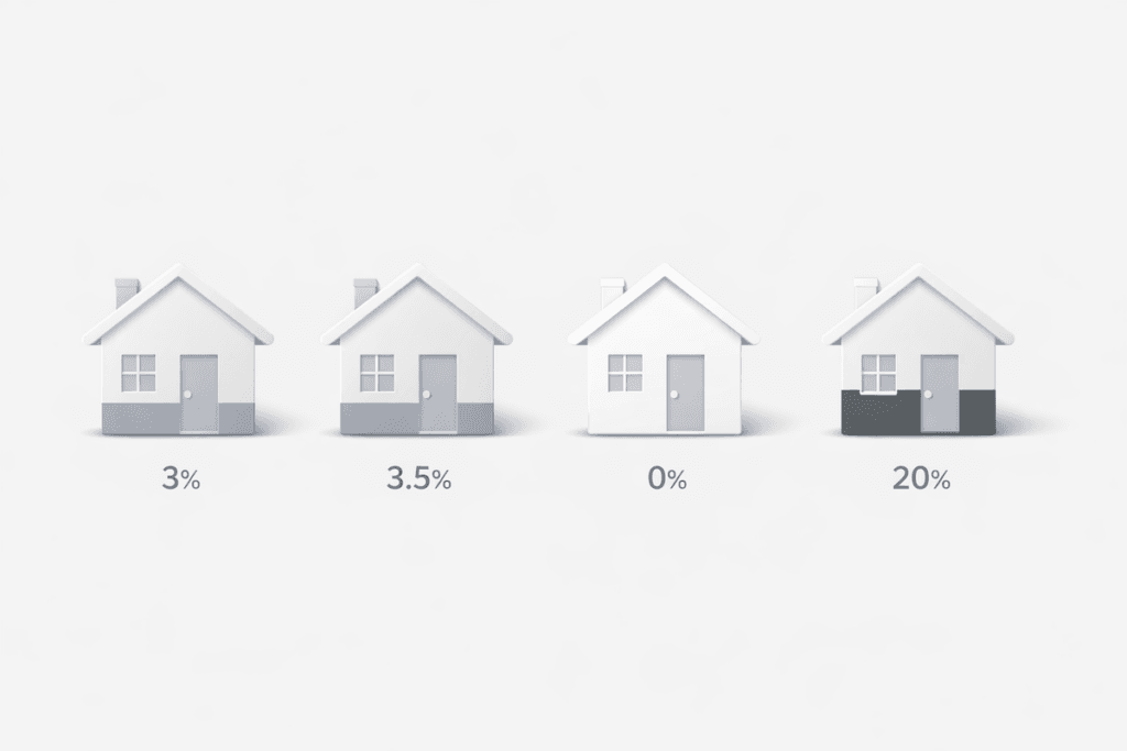 Down payment options for buying a home in Tulsa including low and zero down programs
