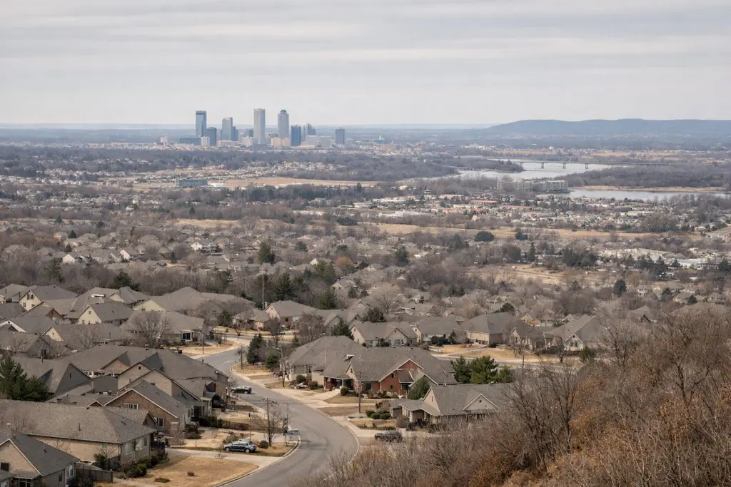 Tulsa housing inventory across nearby suburbs