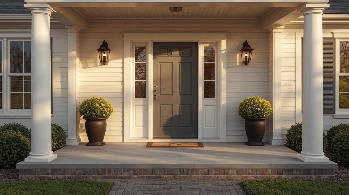 Clean entryway of a Tulsa home representing relocation support for sellers moving away.