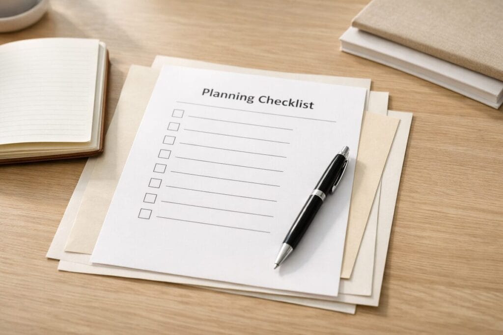Planning checklist for Tulsa move-up buyers