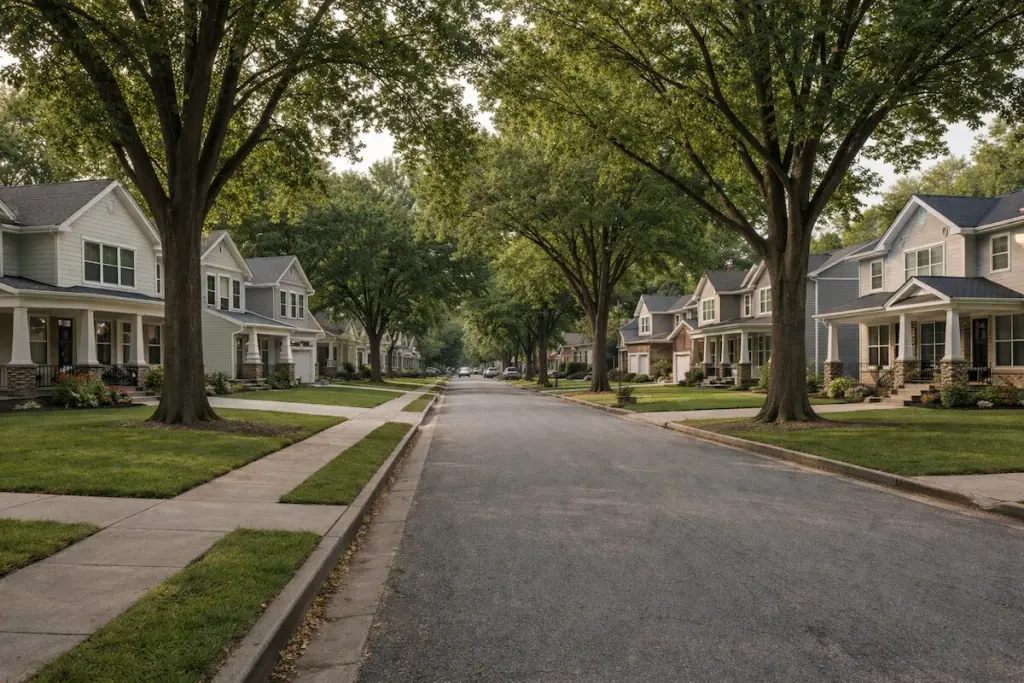 Executor vs heir Tulsa probate in a quiet Tulsa residential neighborhood where estate home decisions are made