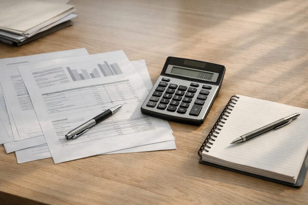 Mortgage pre-approval paperwork for buying a home in Tulsa