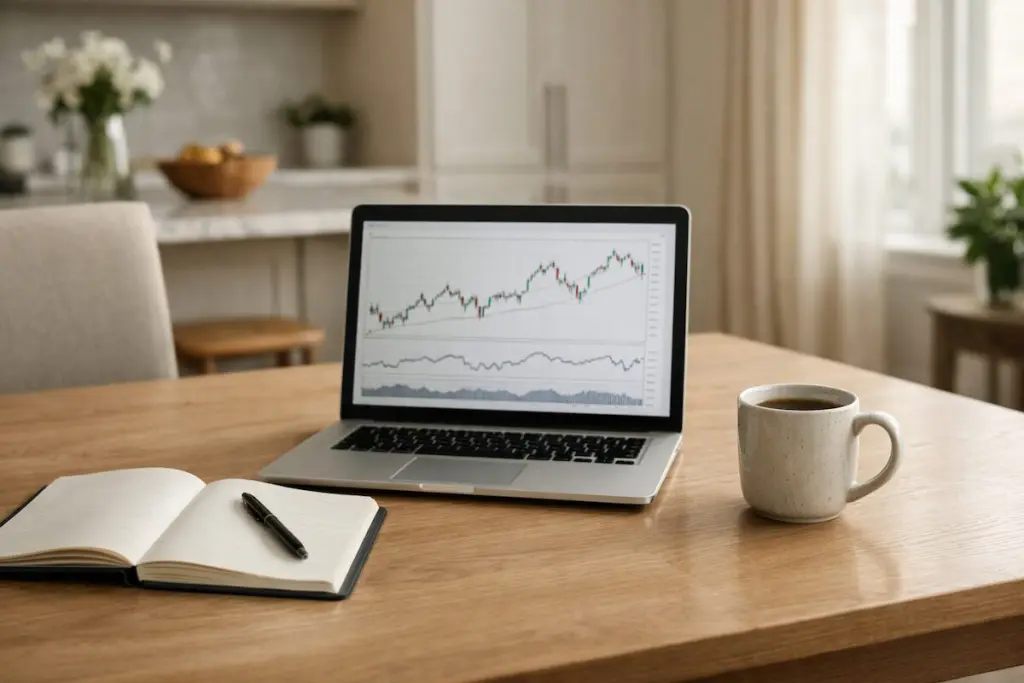 Tulsa homeowner reviewing housing market information at home in January 2026