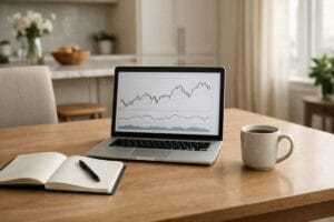 Tulsa homeowner reviewing housing market information at home in January 2026